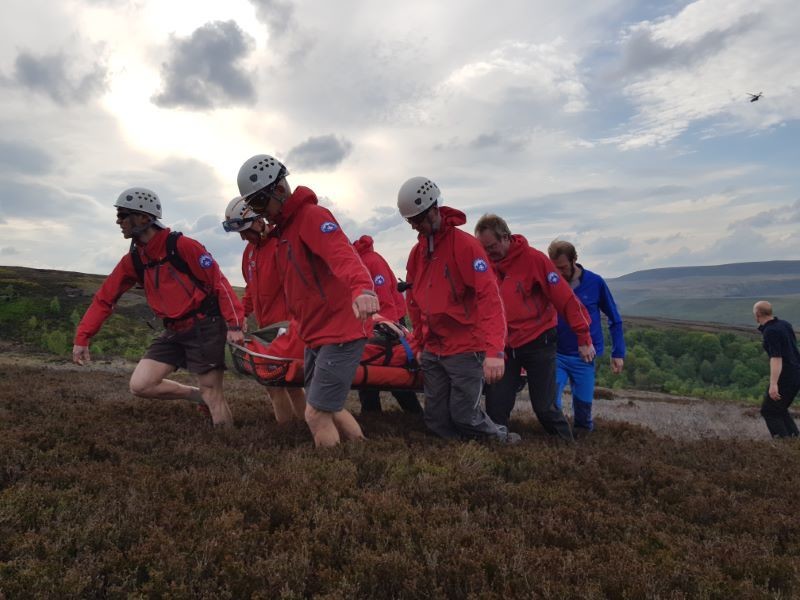 Other image for Woodhead Mountain Rescue in action